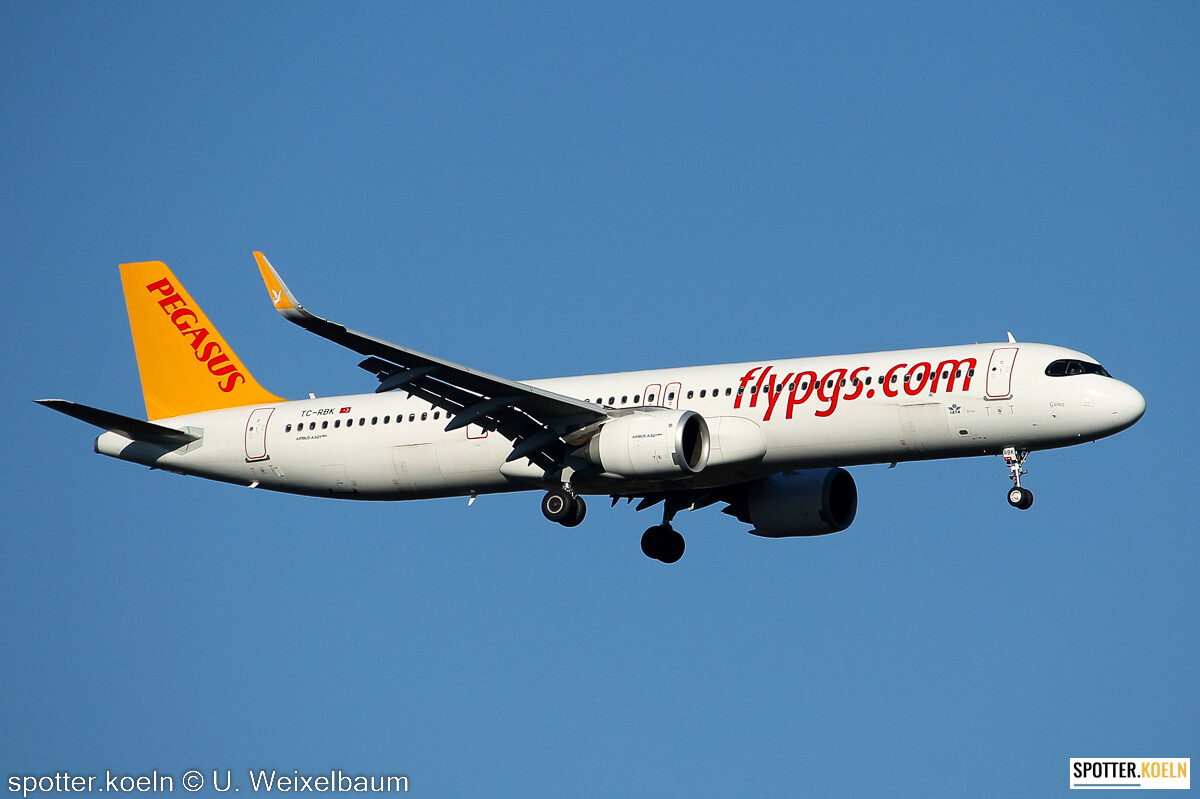 Pegasus Airlines TC-RBK A321-251NX