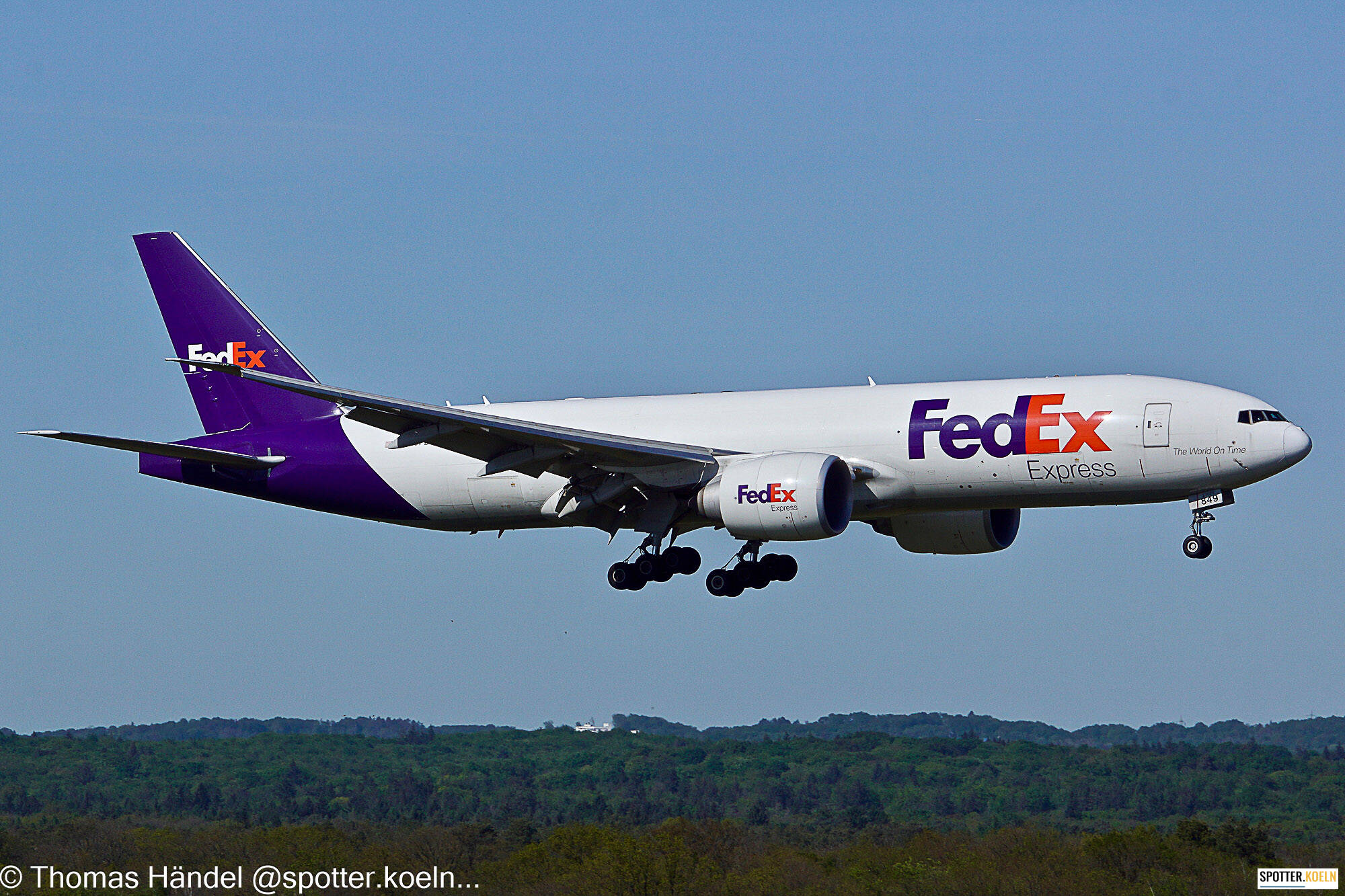 FedEx N849FD Boeing 777-FS2 