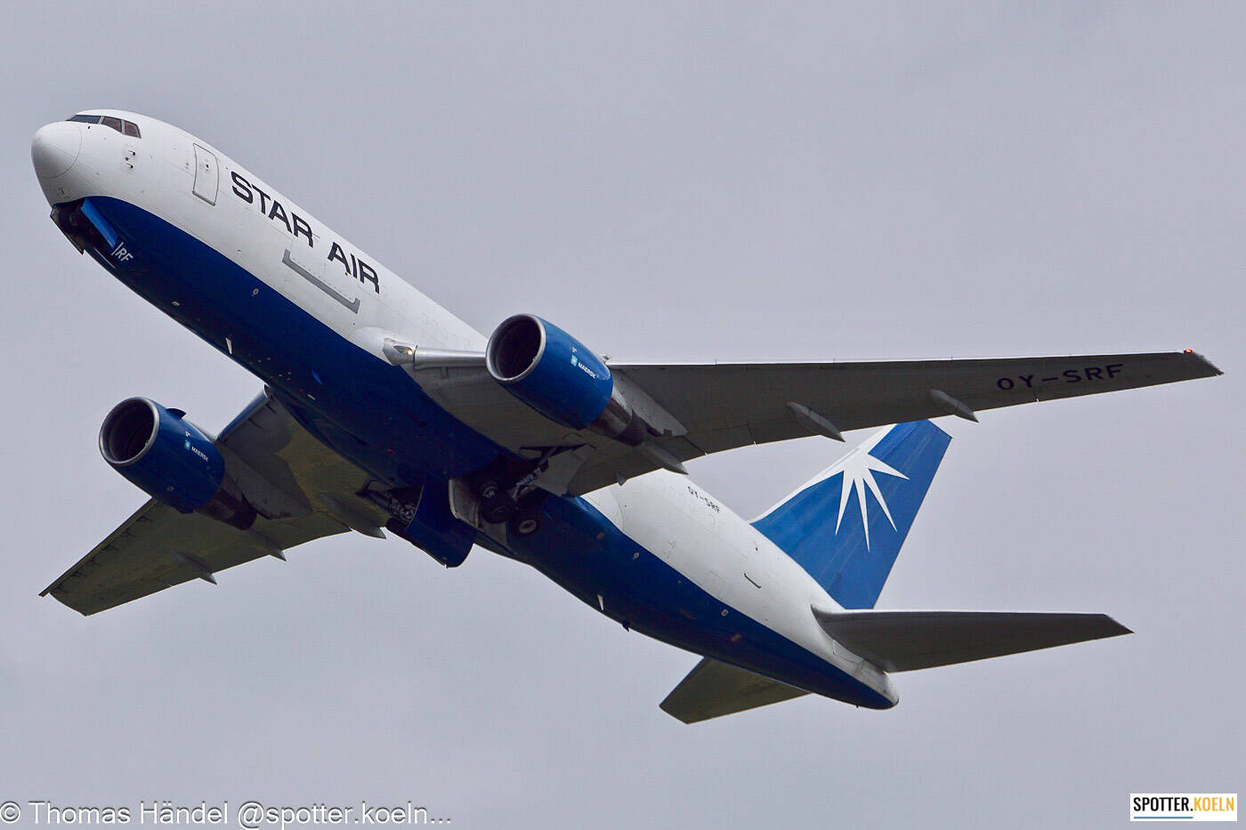Maersk Air Cargo OY-SRF Boeing B767-219(BDSF)
