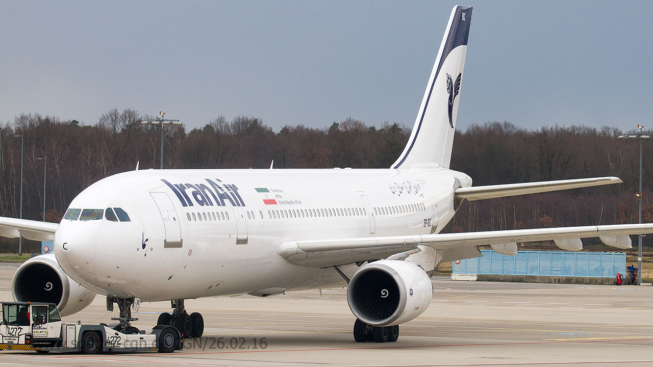 EP-IBC Iran Air Airbus A300B4-605R