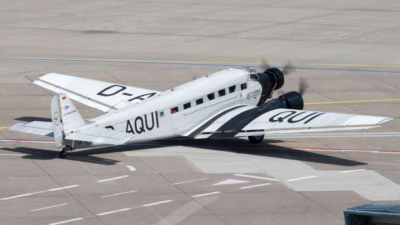 D-CDLH Lufthansa Traditionsflug Junckers Ju52