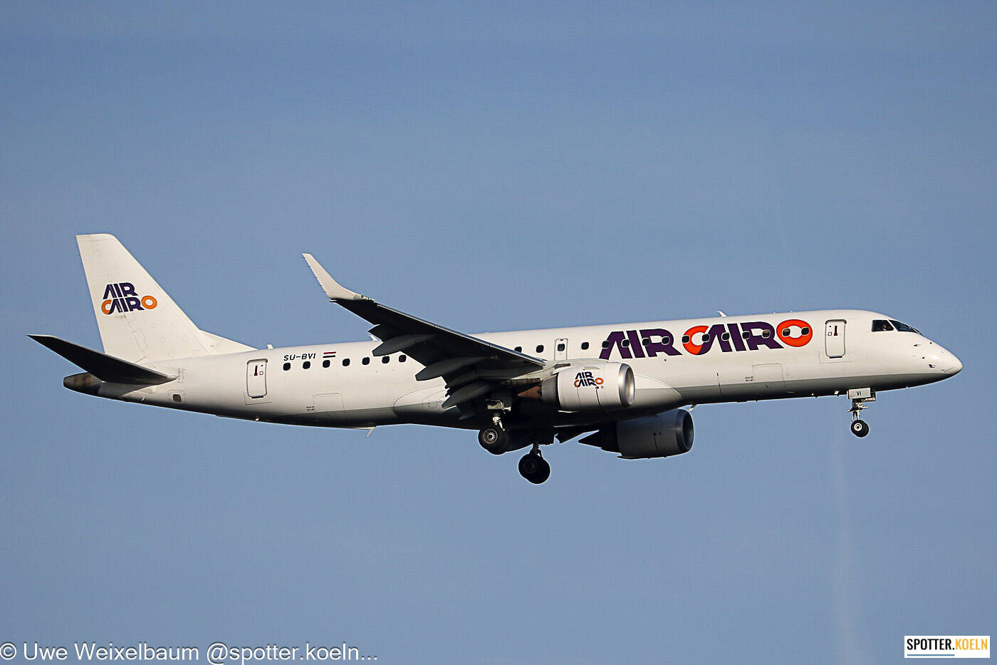 Air Cairo SU-BVI EMB-190LR