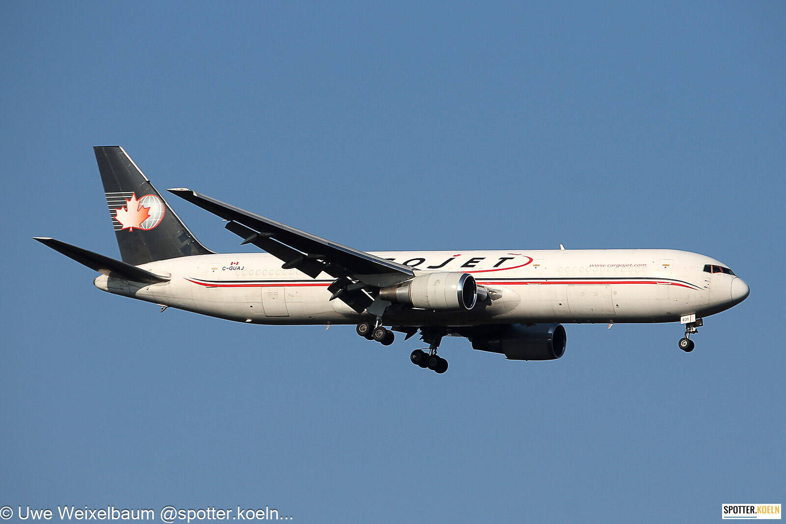 Cargojet Airways C-GUAJ Boeing 767-35EER(BCF) 