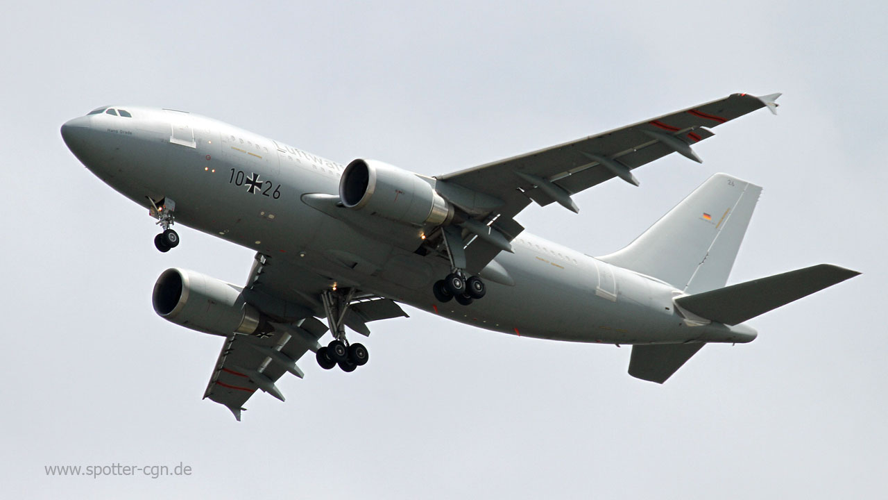 10+26 Luftwaffe (German Air Force) Airbus A310-304 MRTT