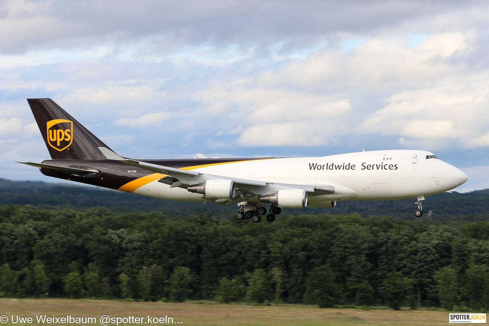 UPS N575UP Boeing B747-44AF-(SCD)