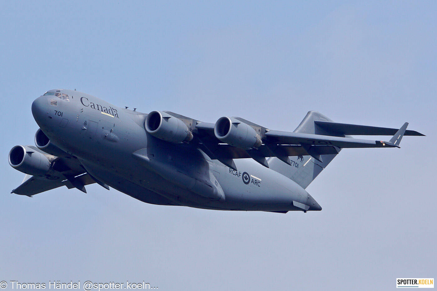 Royal Canadian Air Force 177701 Boeing CC-177 Globemaster III (C-17A)
