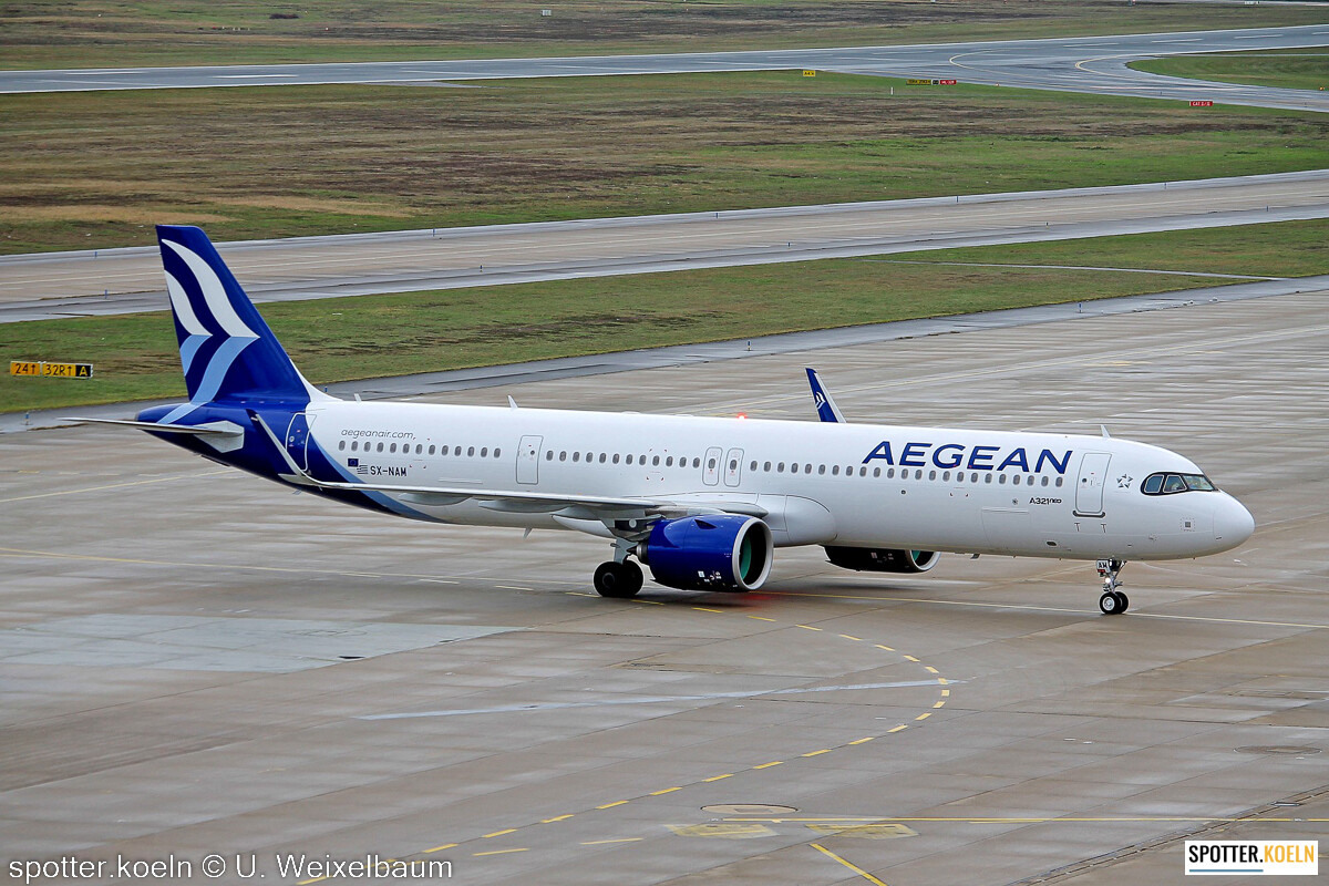 Aegean Airlines SX-NAM Airbus A321-271NX
