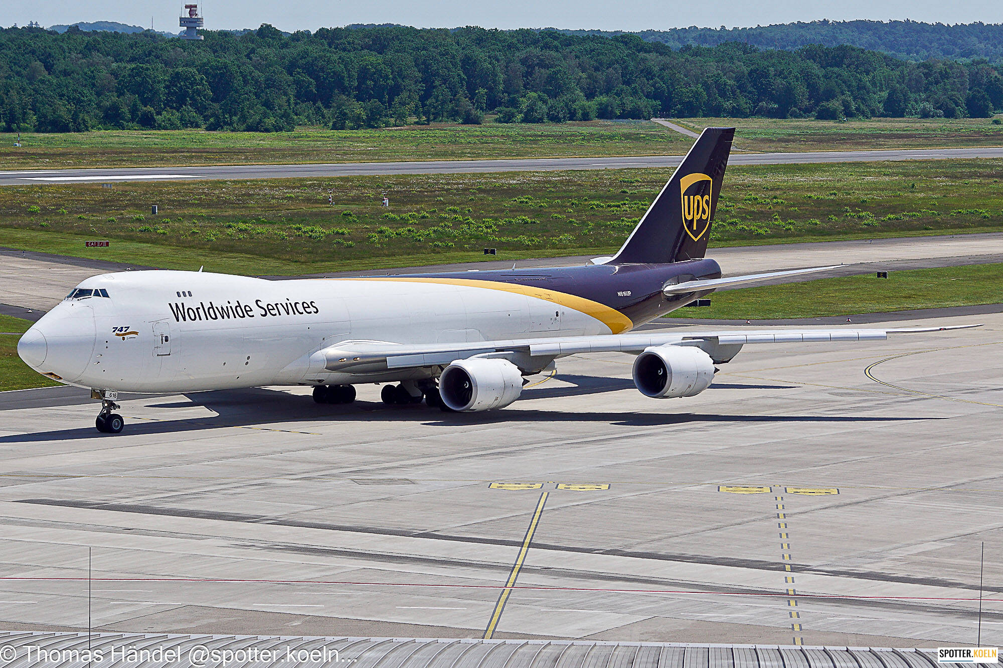 UPS N616UP Boeing 747-8F