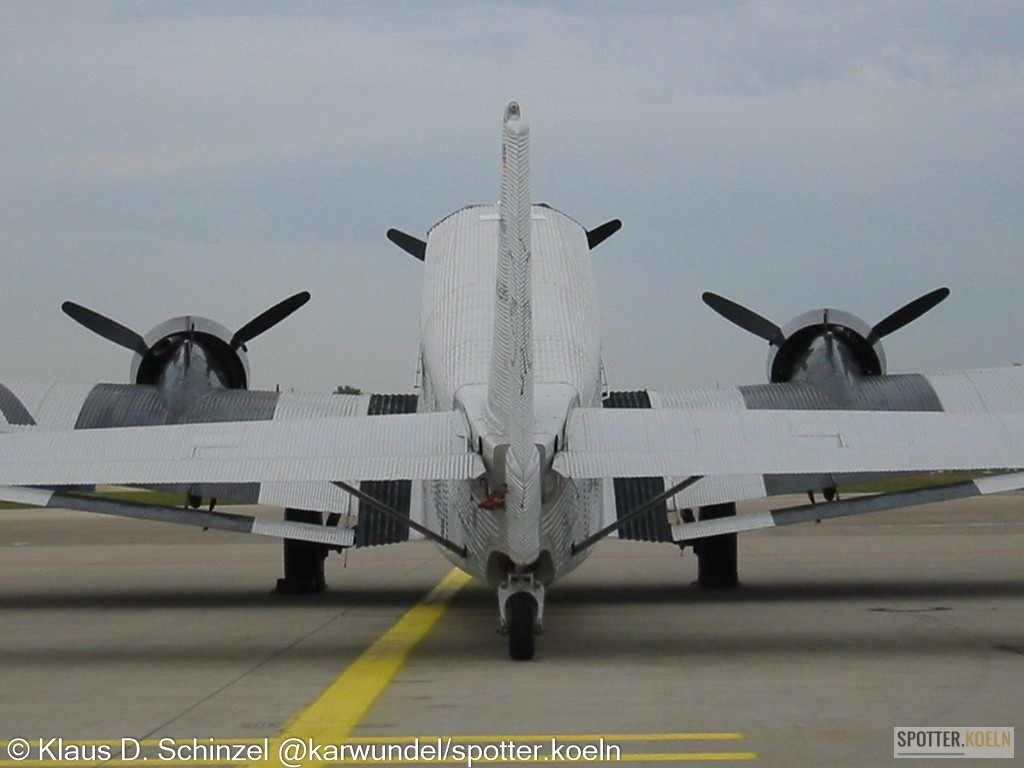 D-CDLH Lufthansa Traditionsflug Junckers Ju52