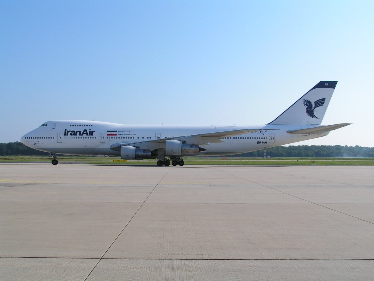 EP-IAH Iran Air Boeing 747-286B(M)