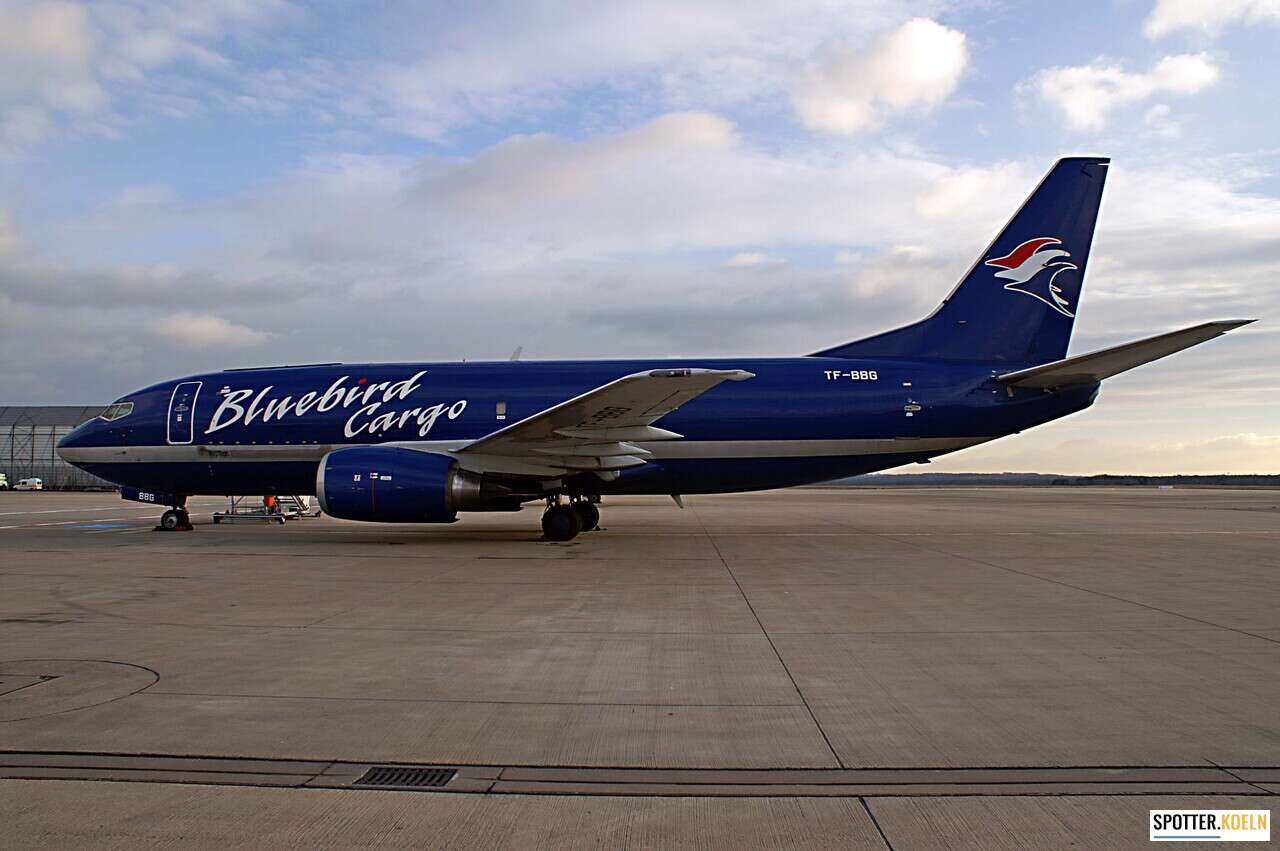 Bluebird Cargo B737-36E(F) TF-BBG