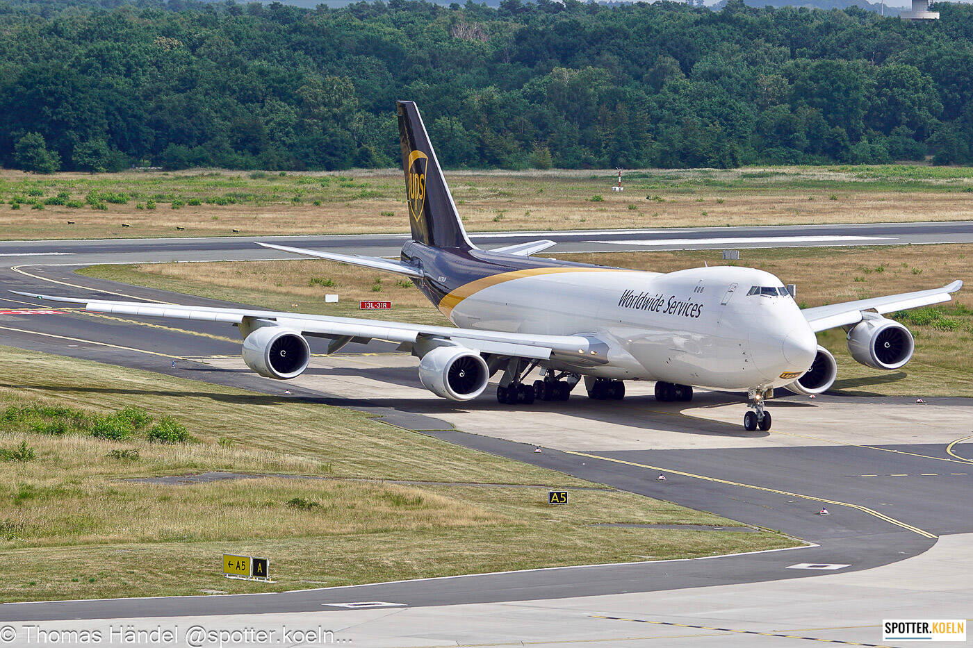 UPS N629UP Boeing B747-8F