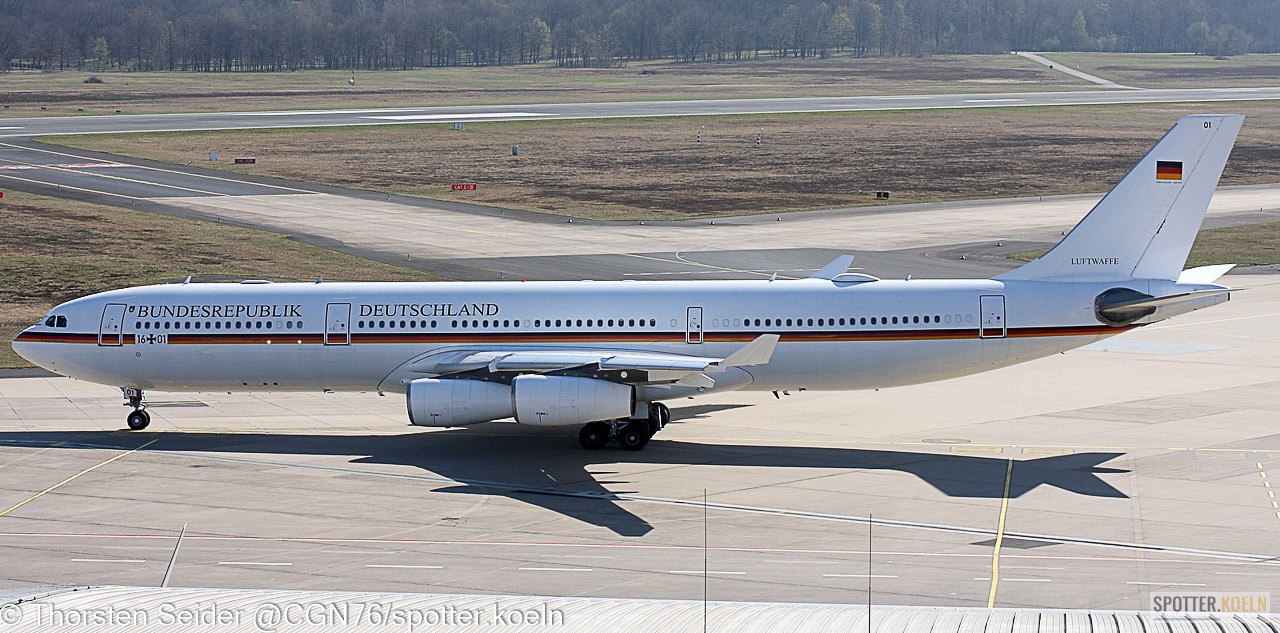 German Air Force A340-300 16+01 