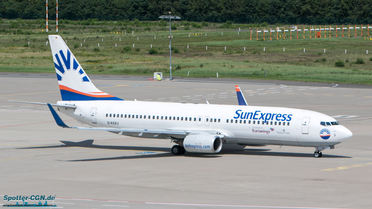 D-ASXJ SunExpress Germany Boeing 737-86J(WL)