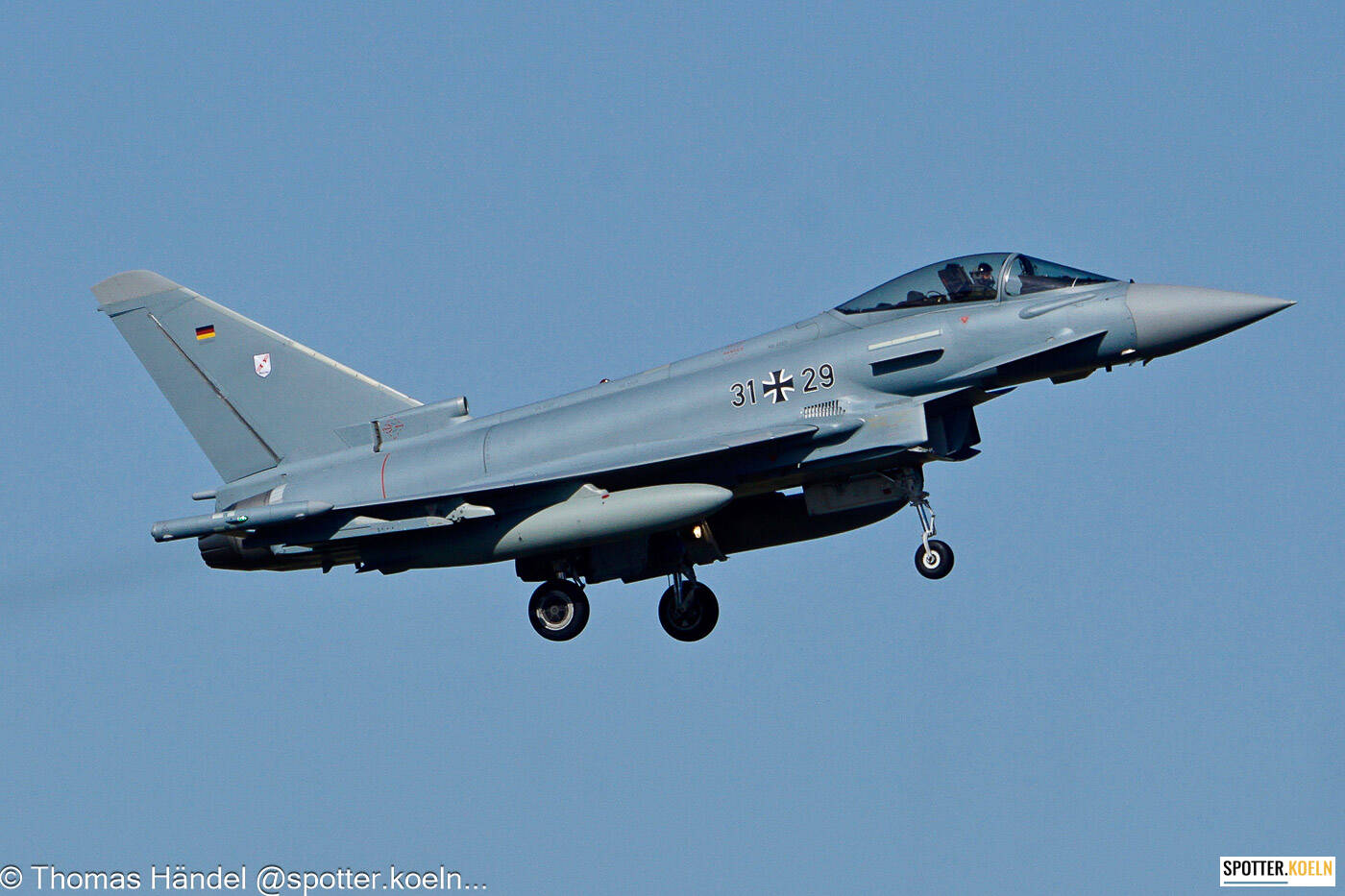 Luftwaffe 31+29 Eurofighter EF-2000 Typhoon 