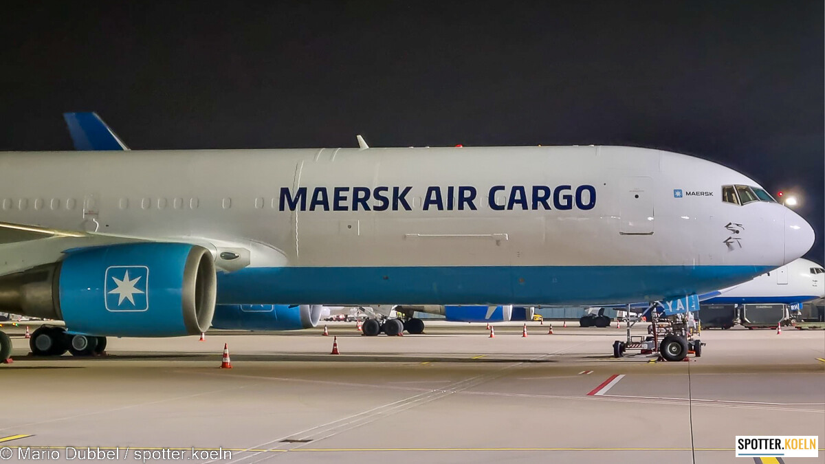 Maersk Air Cargo OY-SYA Boeing 767-3P6ER(BDSF)(WL)