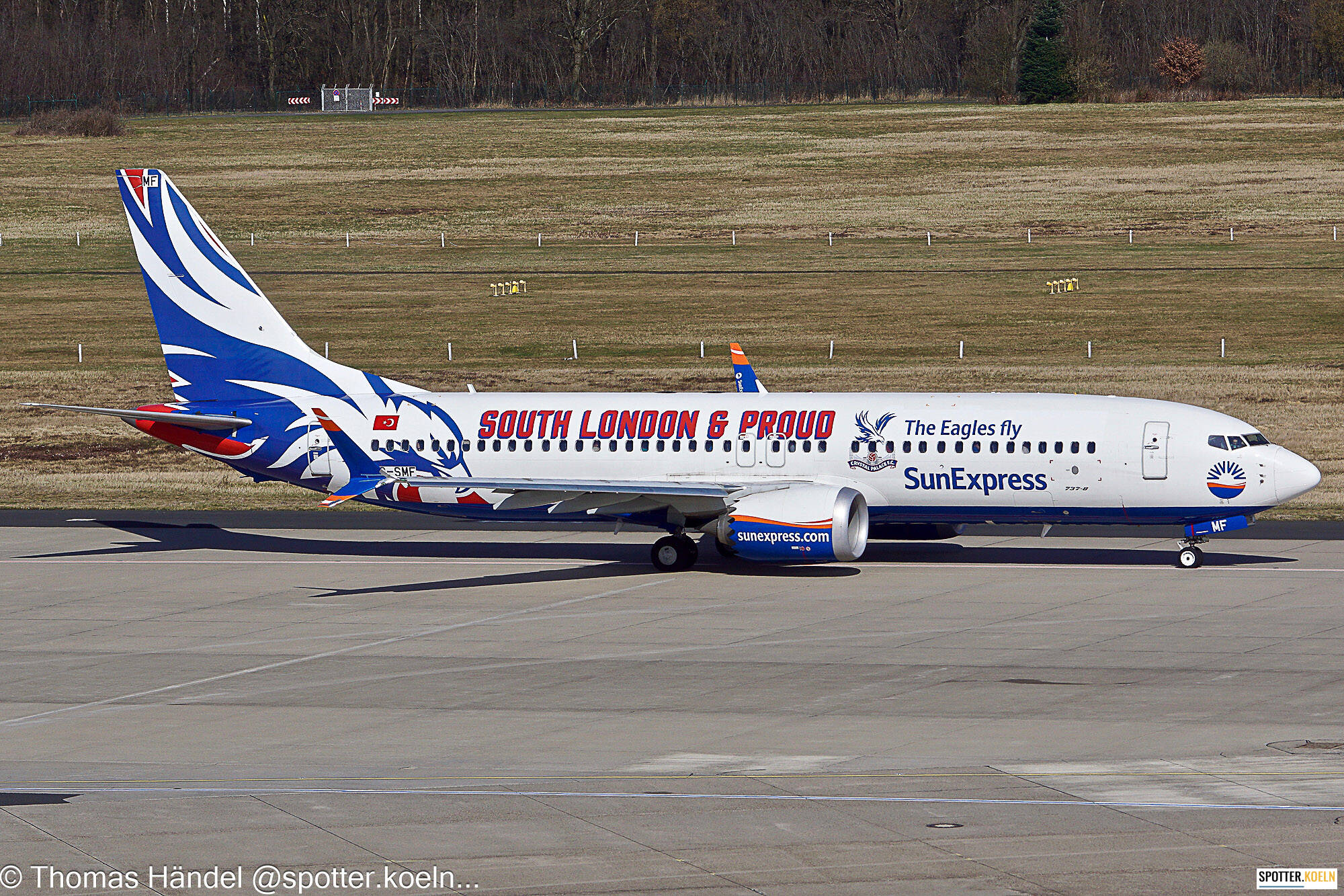 SunExpress TC-SMF Boeing 737MAX8 