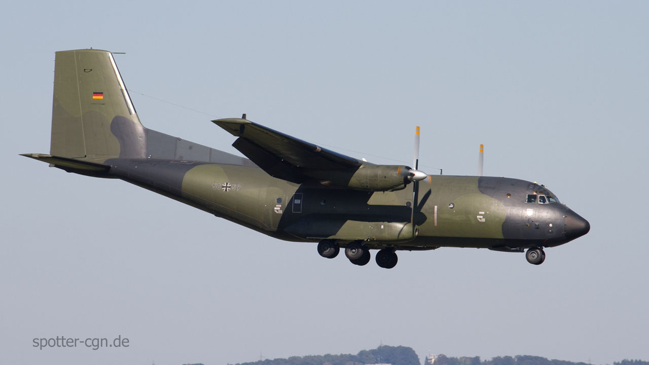 50+59 Luftwaffe (German Air Force) Transall C-160D