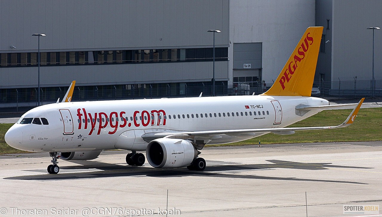 Pegasus Airlines A320-200NEO TC-NCJ 