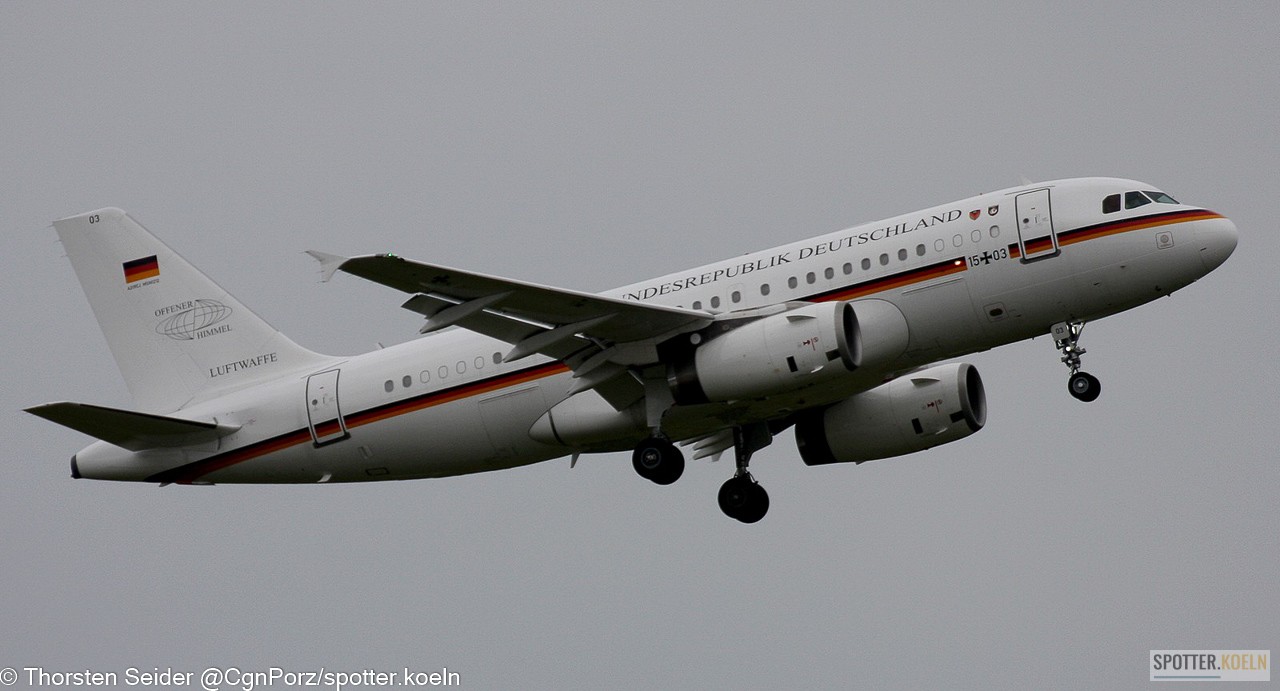 German Air Force A319-100 15+03 