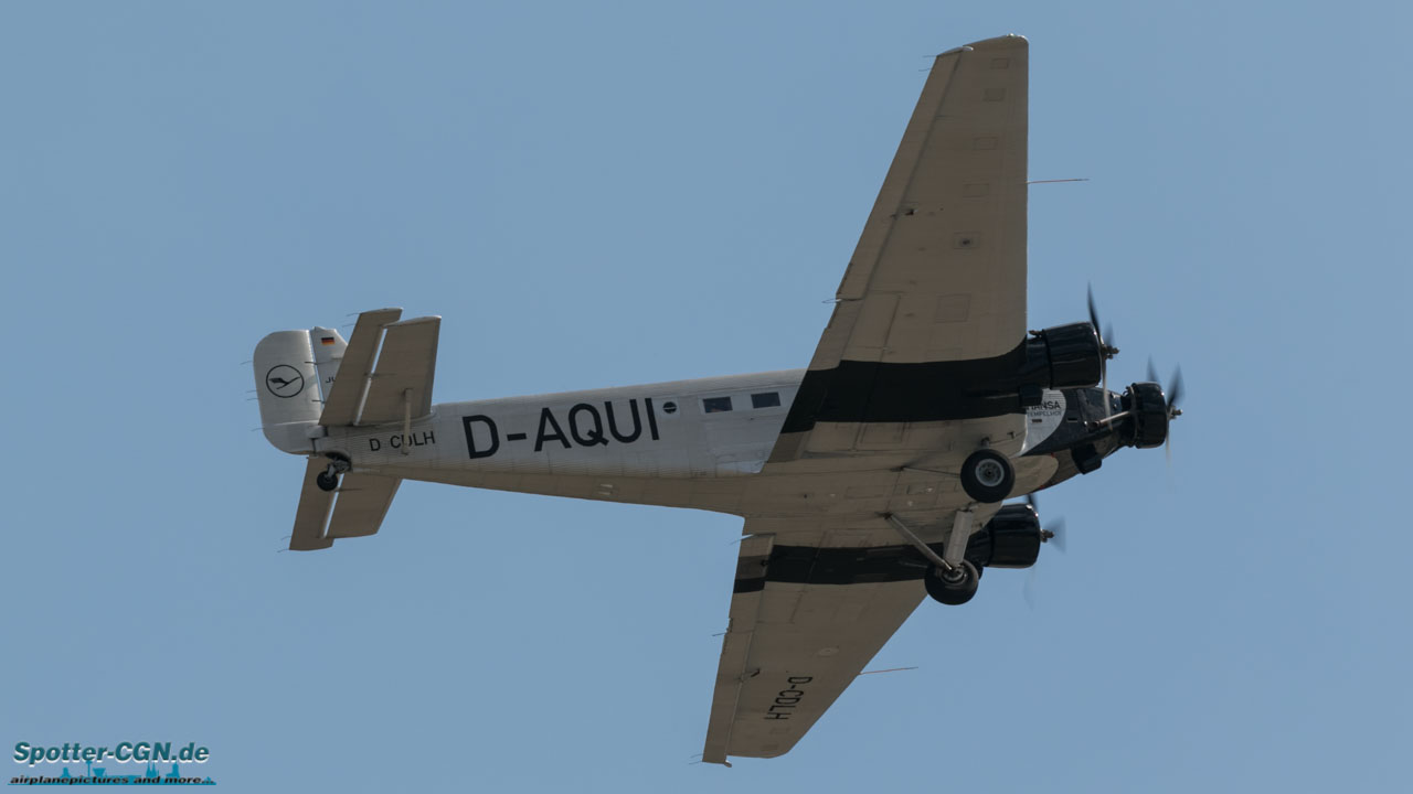 D-CDLH Lufthansa Traditionsflug Junckers Ju52