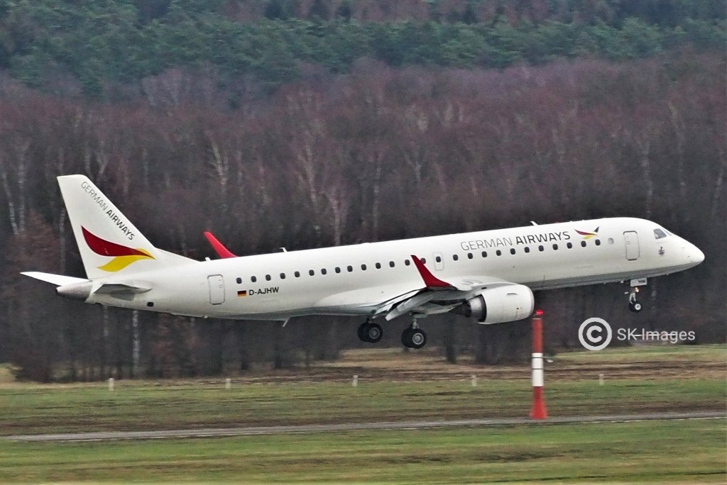 D-AJHW German Airways Embraer ERJ-190 