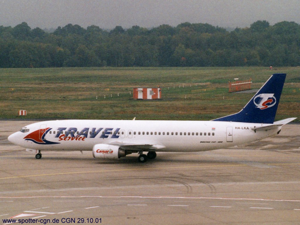 OK-TVS Travel Service Boeing 737-4Y0