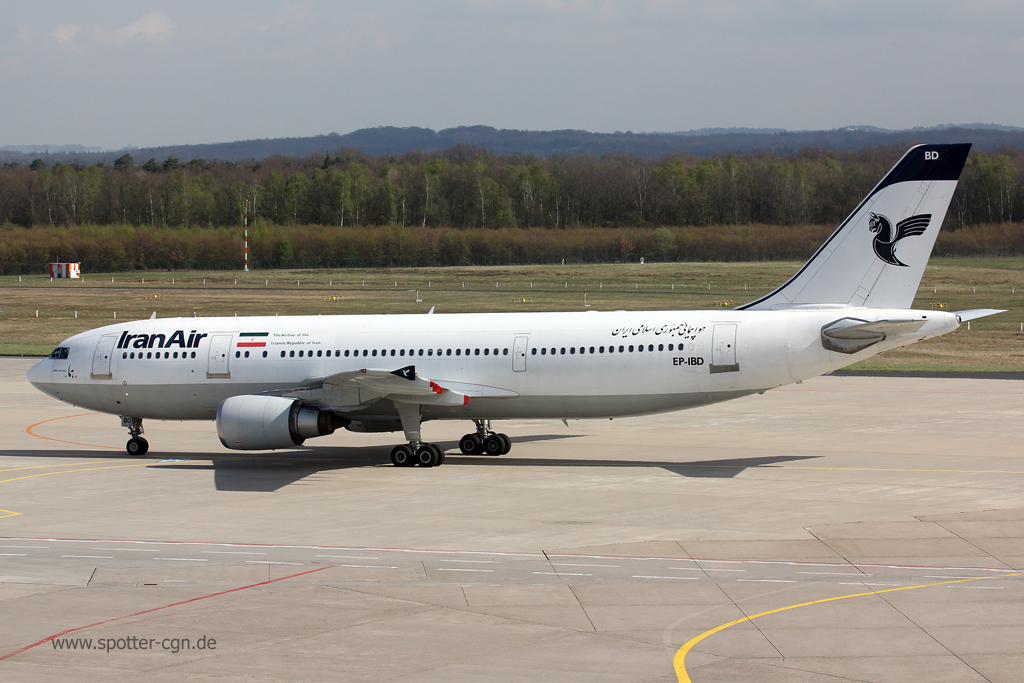 EP-IBD Iran Air Airbus A300B4-605R EP-IBD Iran Air Airbus A300B4-605R