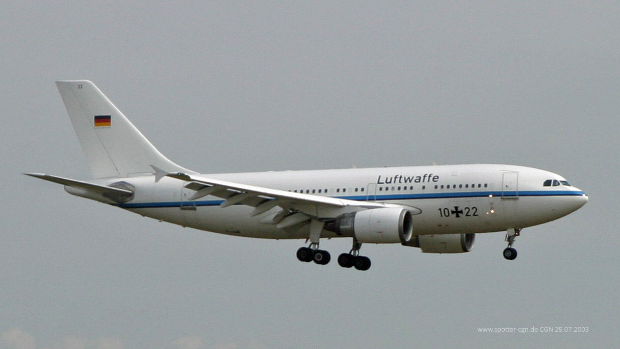 10+22 Luftwaffe (German Air Force) Airbus A310-304
