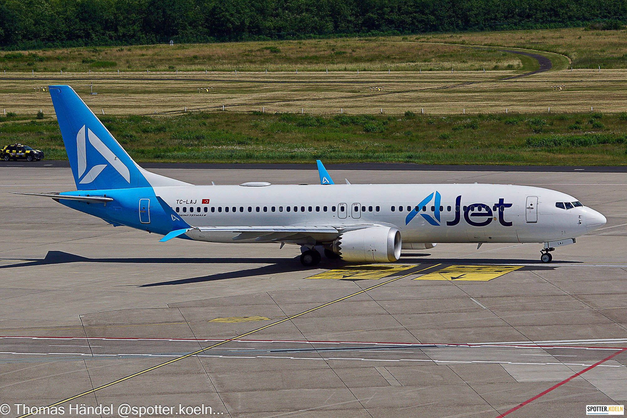 AJet TC-LAJ Boeing 737MAX8 