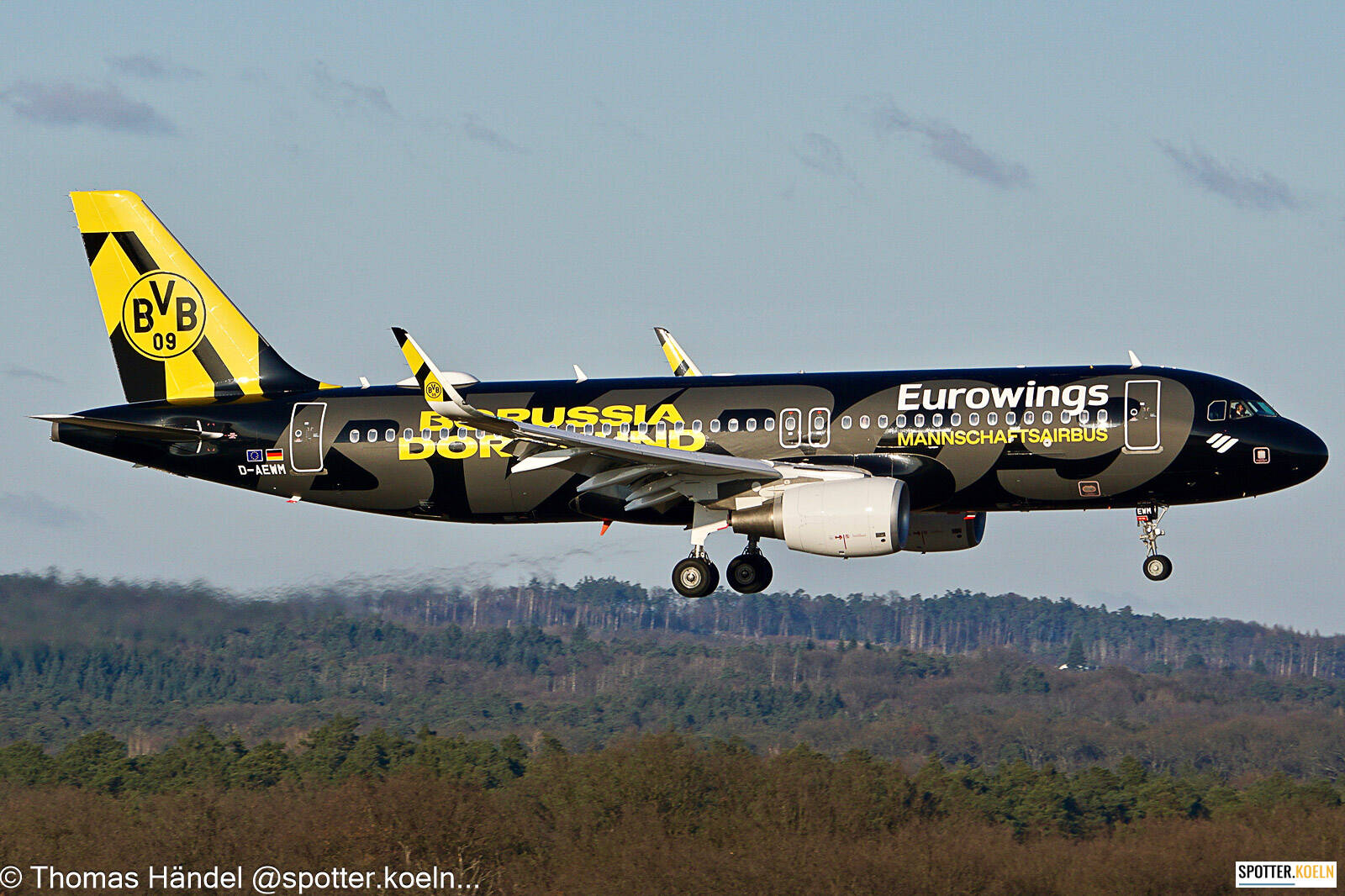 Eurowings D-AEWM Airbus A320-214(WL) 