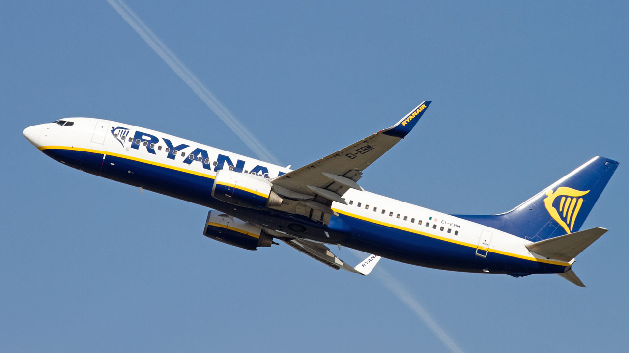 EI-EBM Ryanair Boeing 737-8AS(WL)