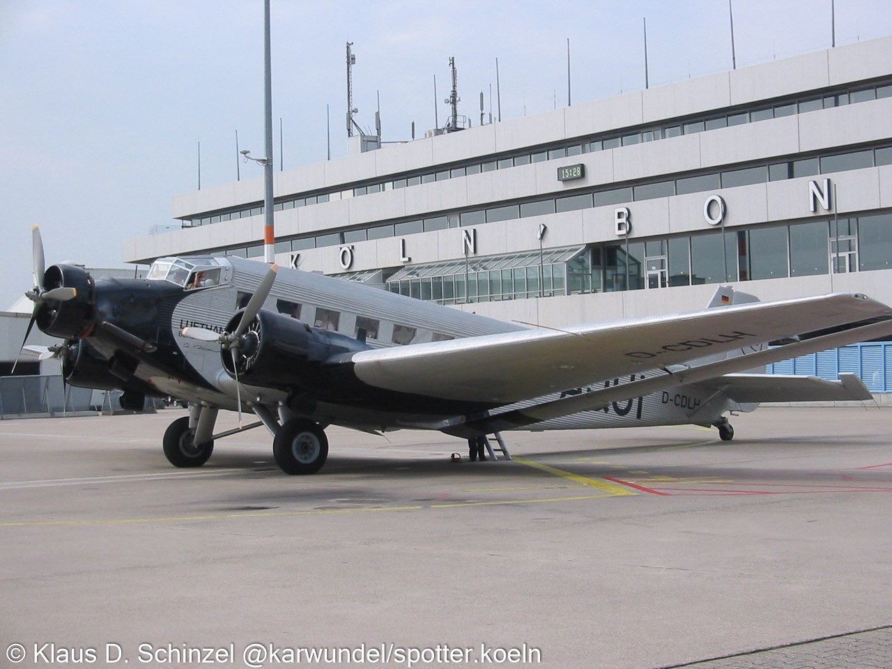 D-CDLH Lufthansa Traditionsflug Junckers Ju52