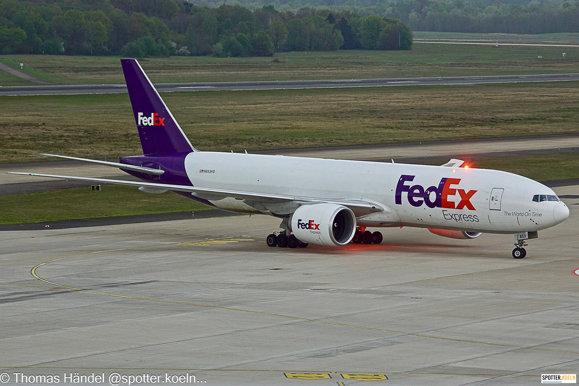 FedEx N853FD Boeing 777-FS2