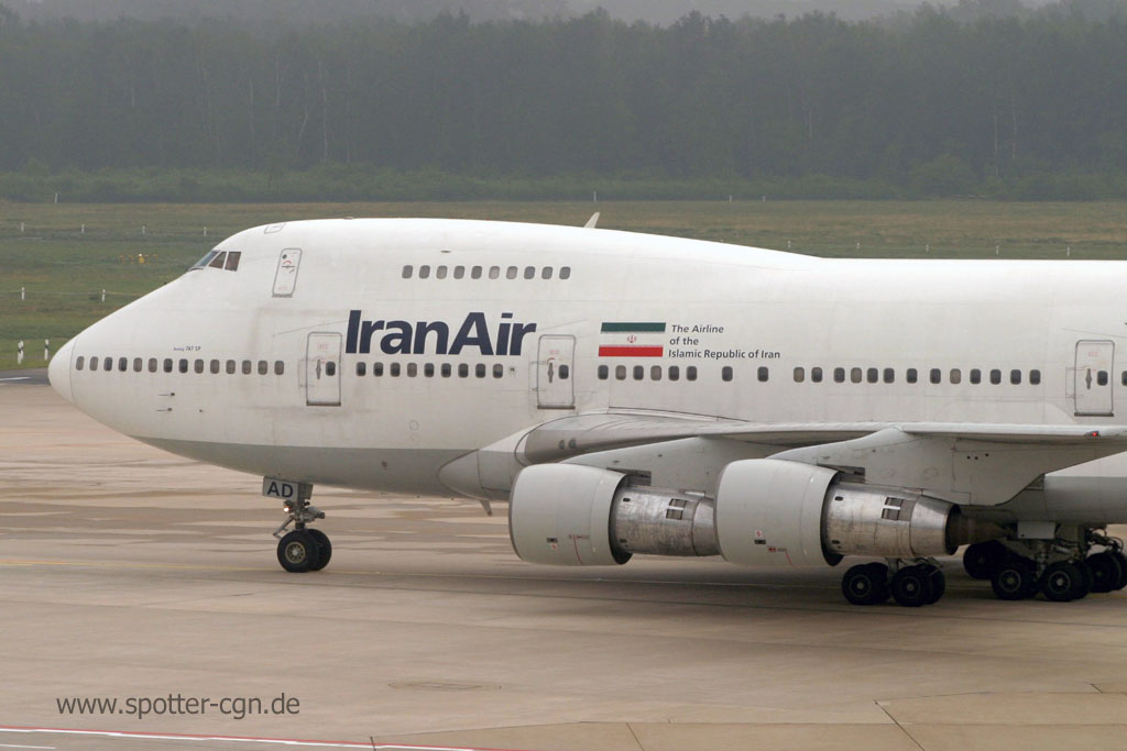 EP-IAD Iran Air Boeing 747SP-86