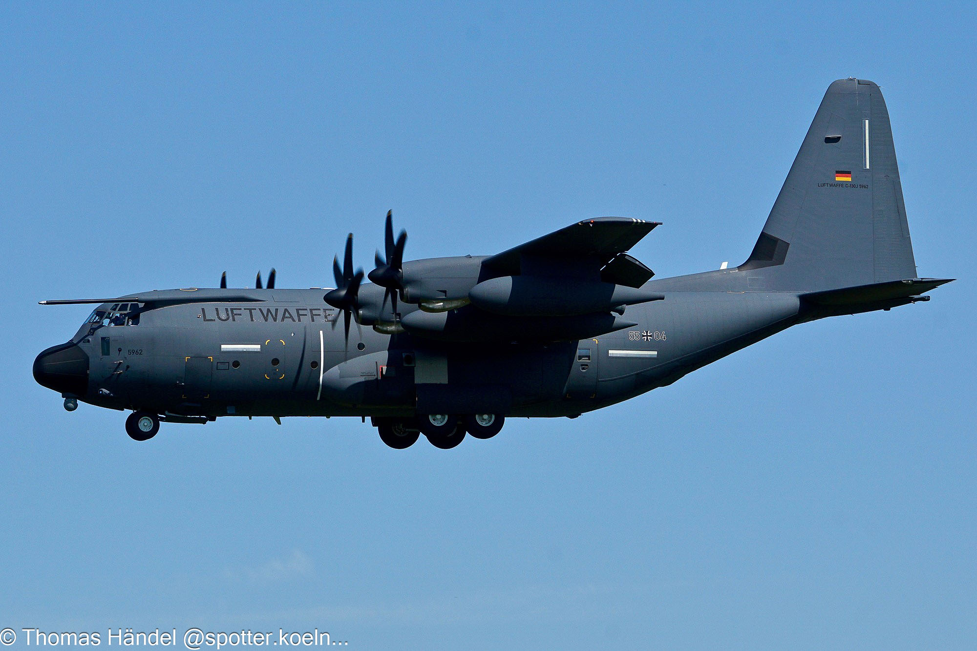 55+04 Luftwaffe (German Air Force) Lockheed Martin KC-130J