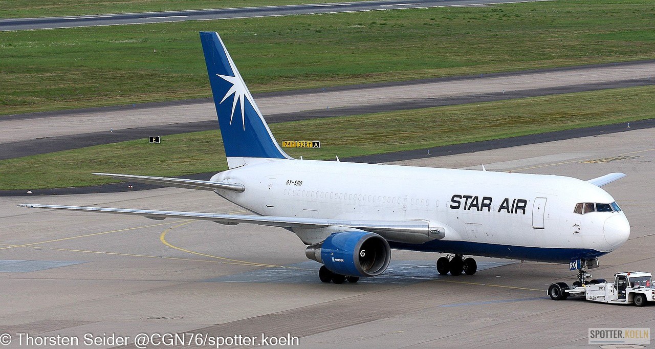 Star Air OY-SRO Boeing 767-25E(BDSF)