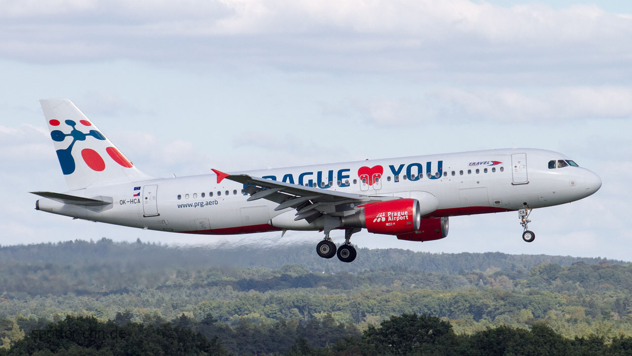 OK-HCA Travel Service Airbus A320-214