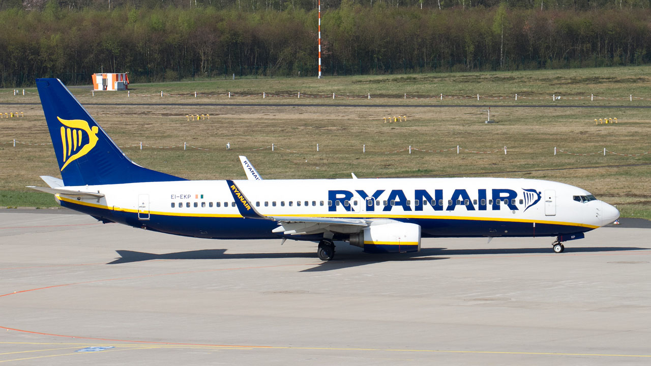 EI-EKP Ryanair Boeing 737-8AS(WL)