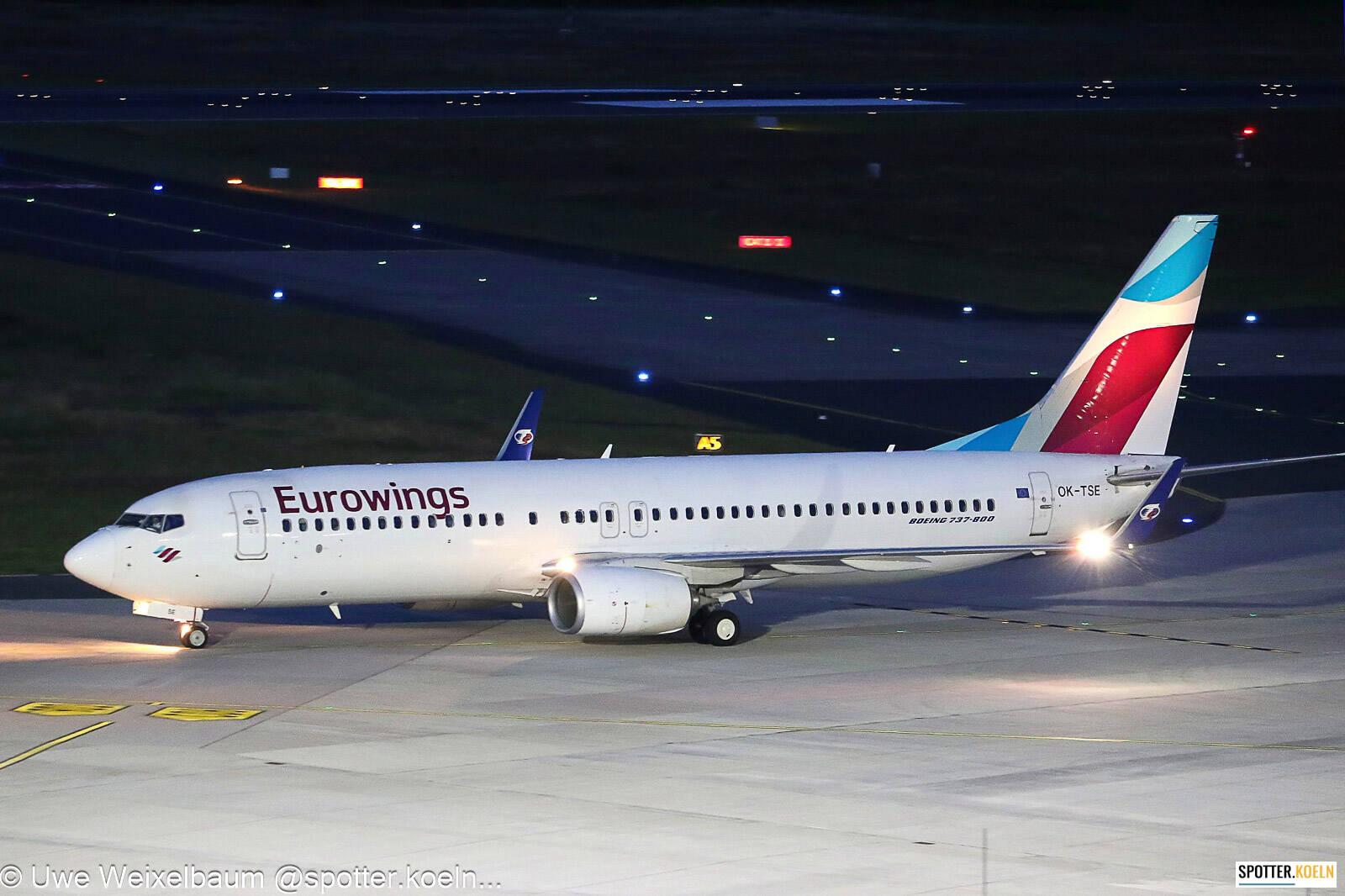 OK-TSE Eurowings (Smartwings) Boeing B737-81D 