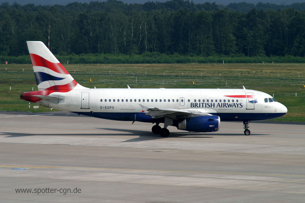 British Airways g-eupg