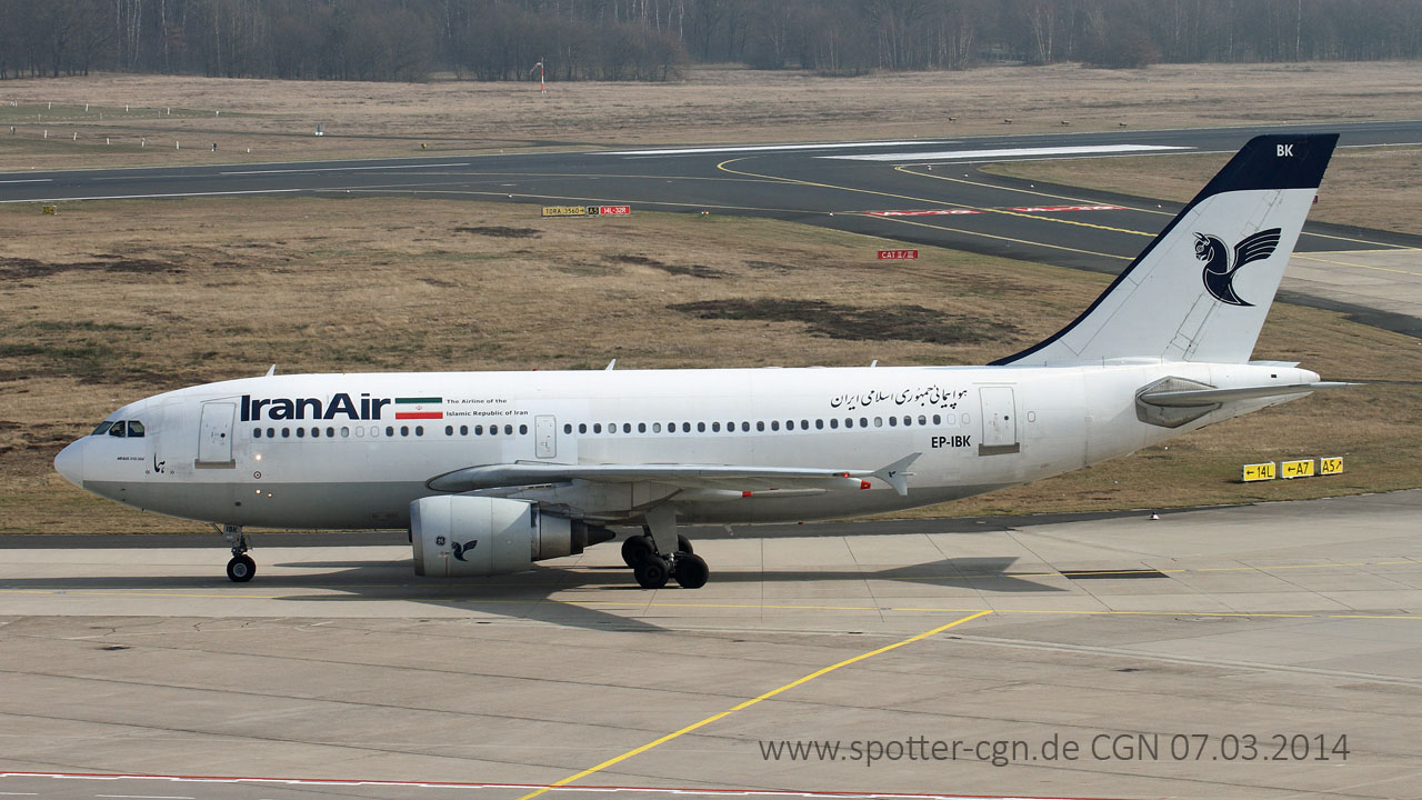 EP-IBK Iran Air Airbus A310-304