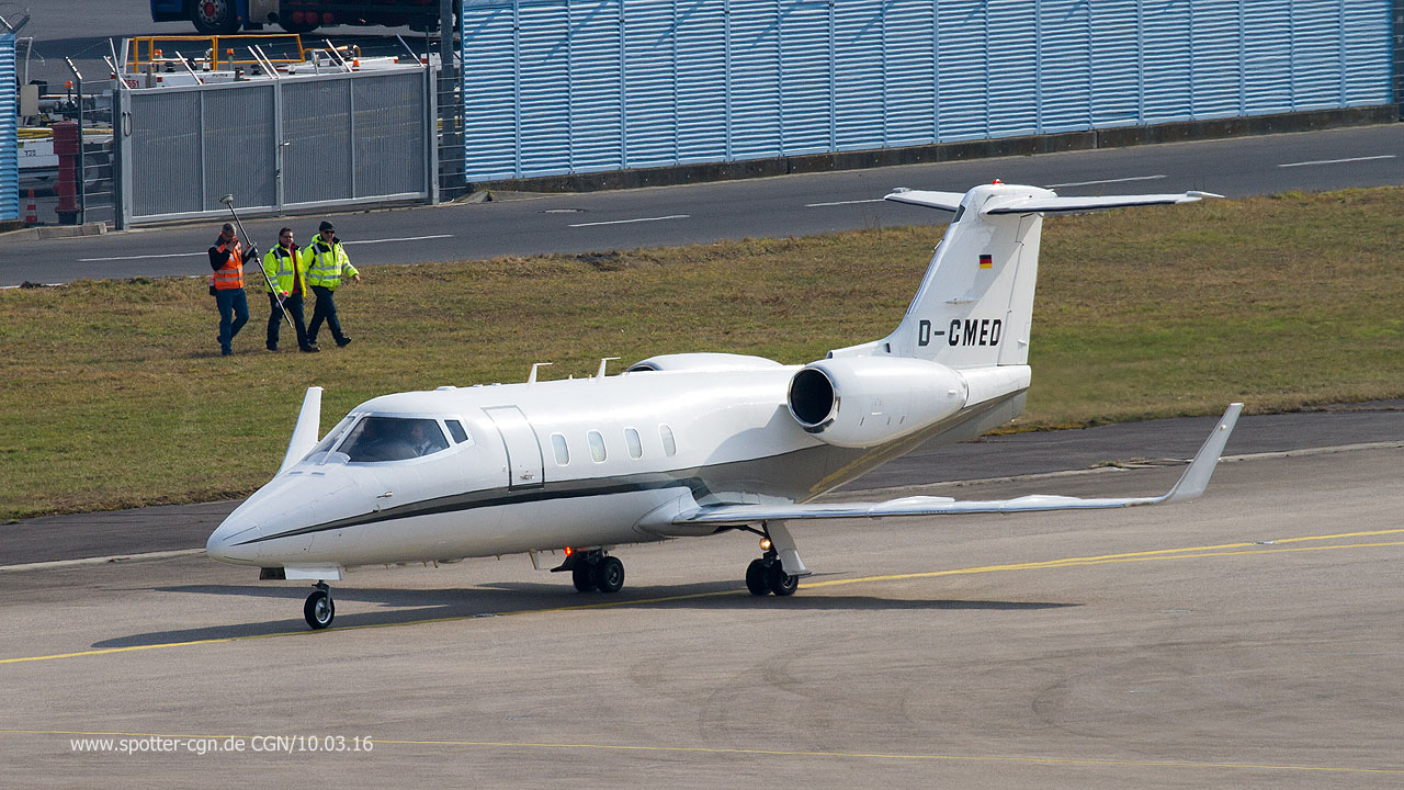 D-CMED Quick Air Jet Charter Learjet 55