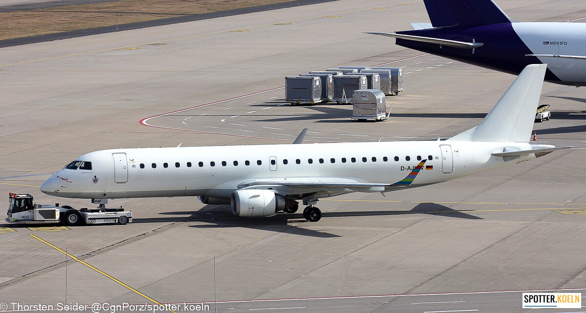 German Airways  Embraer ERJ-190  D-AJHW