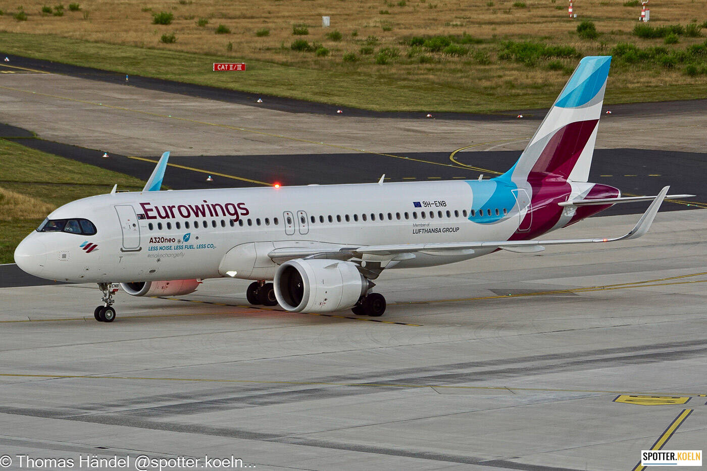 Eurowings Europe Malta 9H-ENB Airbus A320-251N 