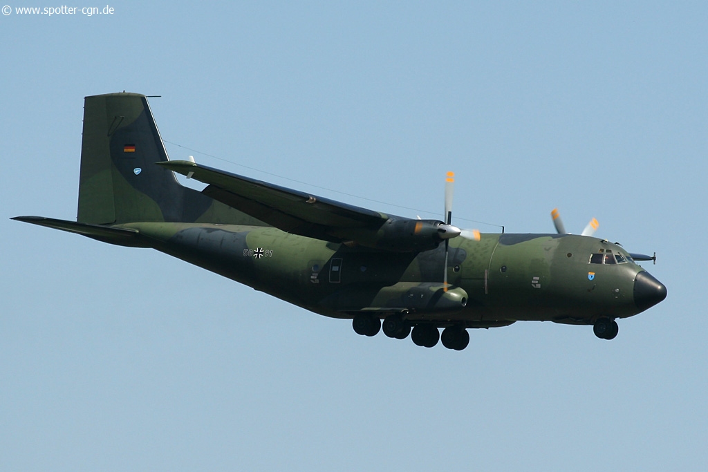 50+91 Luftwaffe (German Air Force) Transall C-160D