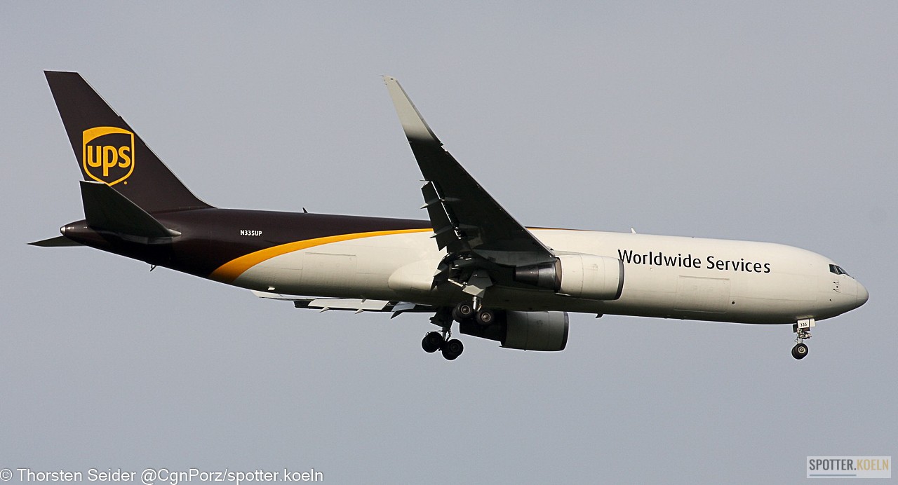 UPS 767-300W N335UP 