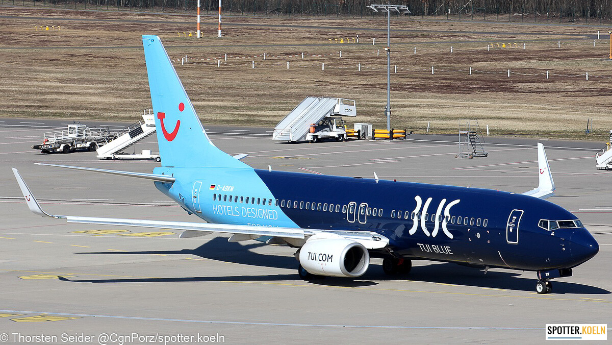  TUI Fly 737-800W D-ABKM
