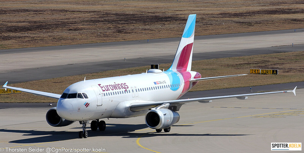 Eurowings Europe Airbus A319-100 OE-LYZ