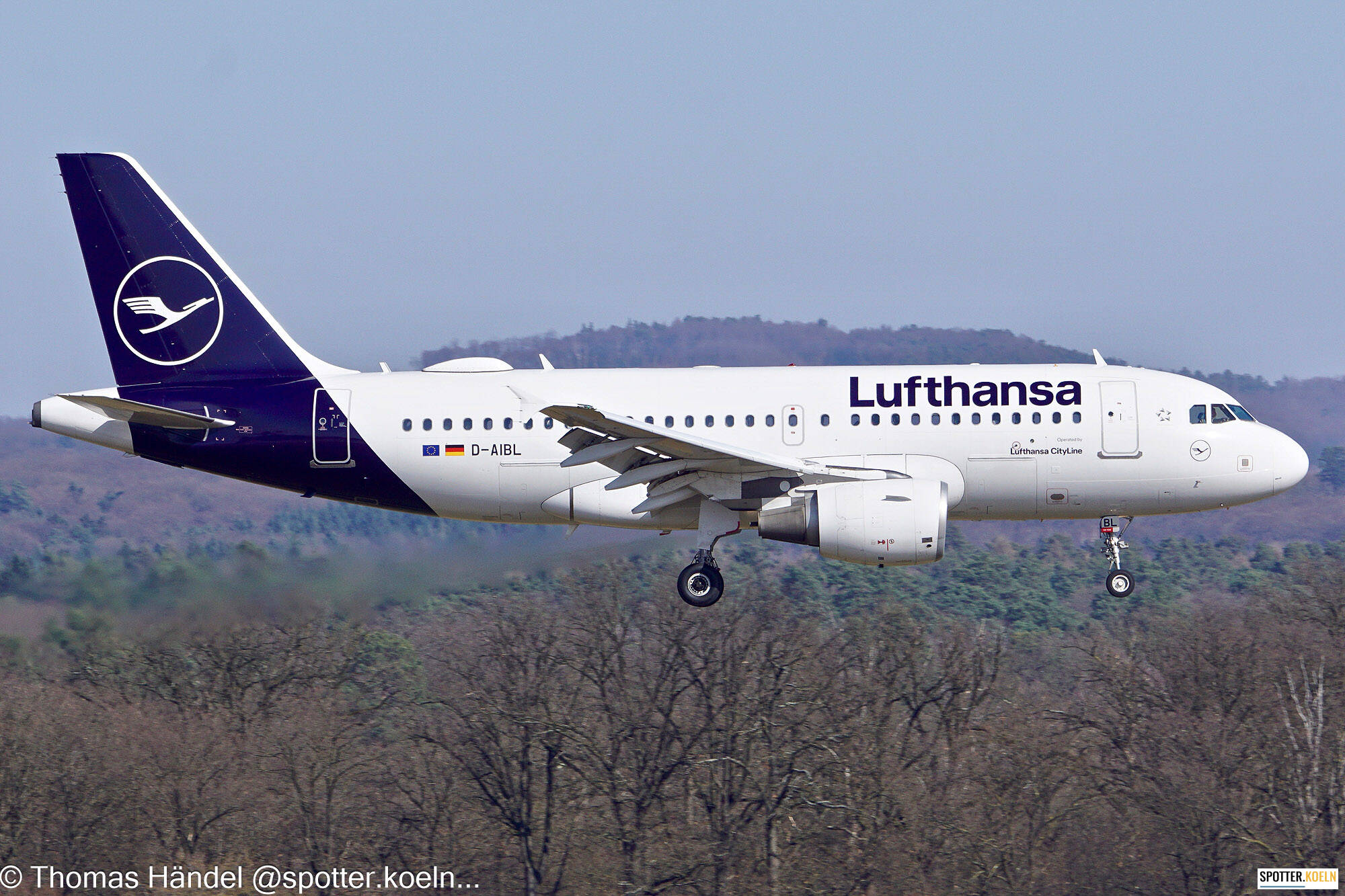 Lufthansa D-AIBL Airbus A319-112